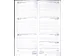 Agenda 2027 Brepols Saturnus Lima long 7 jours/2 pages noir