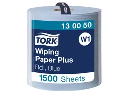 Tork Poetspapier Rol Advanced Wiper 420 130050 W1 2-laags blauw