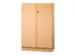 armoire de bureau,HxlxP 1270x800x420mm,2xsol en bois,poignée ondulée