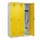 locker,HxBxD 1850x1200x500mm,3vak,vak B 400mm,draaigrendel