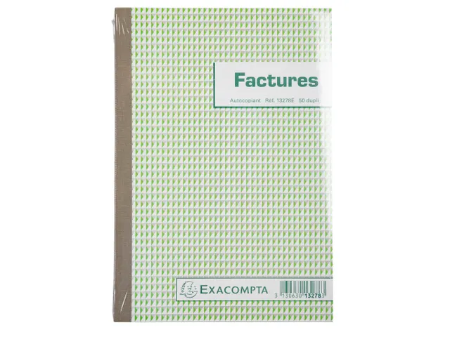 Manifold Factures 21x14,8cm 50 feuillets dupli autocopiants -