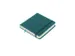 Schetsboek Kangaro 12x12cm dark turquoise PU HC 80 vel 140gr roomwit m