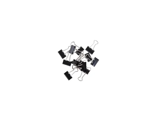 Papierklem MAUL 213 foldback 13mm capaciteit 4mm zwart