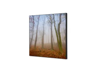 Wanddecoratie Textiel Set 40x40cm Herfst Mist - 1