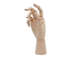 Ledenhand Conda rechts vrouw 25 cm naturel hout