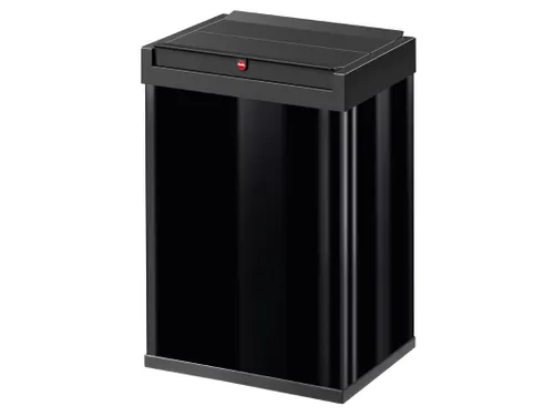 Big-Box Swing Afvalbak 40 Liter Zwart Hailo