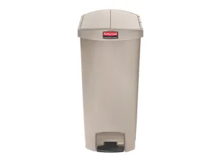 Slim Jim Step On Container End Step Kunststof 68 Liter Beige - 2