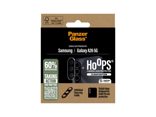 PanzerGlass Hoops Camera Lens Protector Transparent Samsung Galax