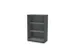 armoire à portes vitrées,HxlxP 1155x800x445mm,MS-gris foncé