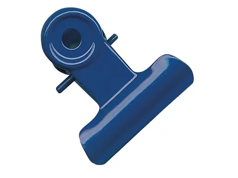 Clips Alco 19mm metaal assorti kleuren 5 stuks