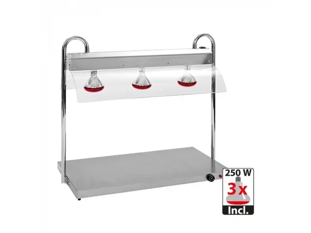 Octalux Warmhoudbrug 3/1 GN met infrarood