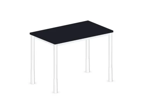 In hoogte verstelbaar bureau,HxBxD 720-840x1000x600mm,CC-zwart