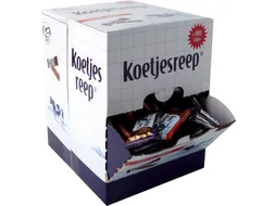 Chocolade Koetjesreep mini circa 180 stuks