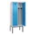 locker voor scheiding van kleding,HxBxD 2120x800x500mm,2vak