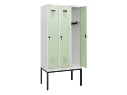 schoollocker,HxBxD 1950x900x500mm,3vak,vak B 300mm,draaigrendel