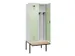 locker met bank,voor scheiding van kleding,HxBxD 2120x800x815mm,2vak
