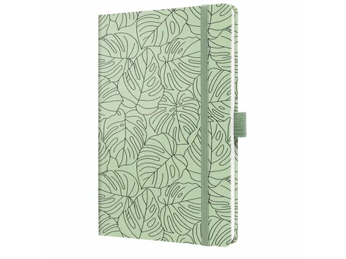 Weekagenda Beauty A5 2026 (NL/FR/EN/DU) Green Monstera Hardcover