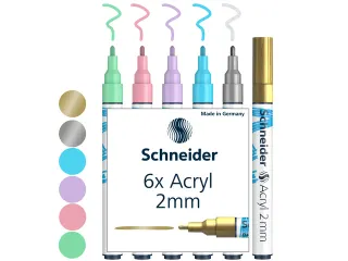 Acrylmarker Schneider Paint-It 310 2mm etui 6st. - 2