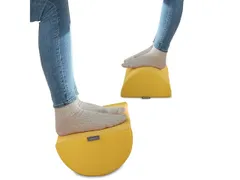 53710019 LEITZ Ergo Cosy voetensteun ergonomisch geel