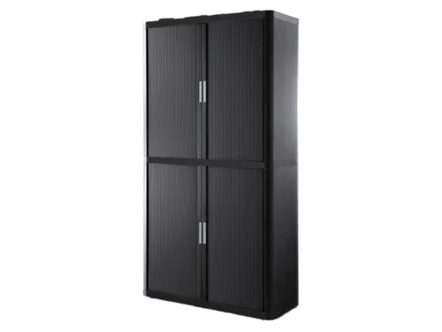 Roldeurkast HxBxD 2040x1100x415mm 4 Oh Antraciet