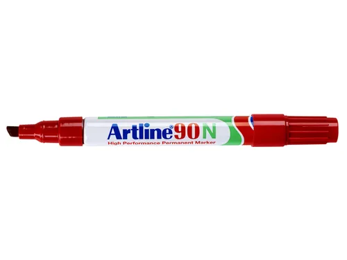 Viltstift Artline 90 schuin 2-5mm rood