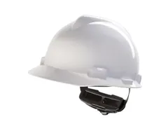 MSA V-Gard GV112 veiligheidshelm, HDPE, niet geventileerd, wit, per st