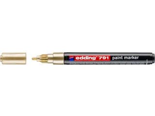Paintmarker edding 791 alcoholbasis 1-2mm goud - 1