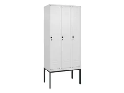 locker voor scheiding van kleding,HxBxD 2120x900x500mm,3vak