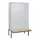 Z-garderobekast,HxBxD 2120x1200x815mm,8vak,vak B 300mm,cil.-slot