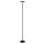 Vloerlamp MAUL Sphere LED dimbaar hoog 183cm zwart