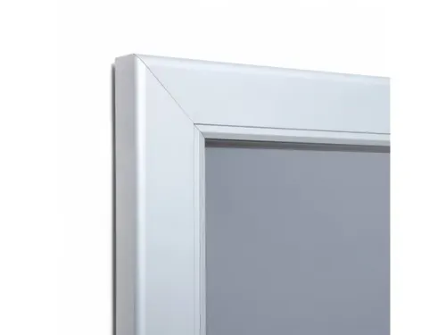 OUTLET Vergrendelbare Poster Case Gegalvaniseerde Achterwand A0