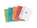 Schrift Adoc A5 ruit 5x5mm 144 pagina's 90gr transparant assorti