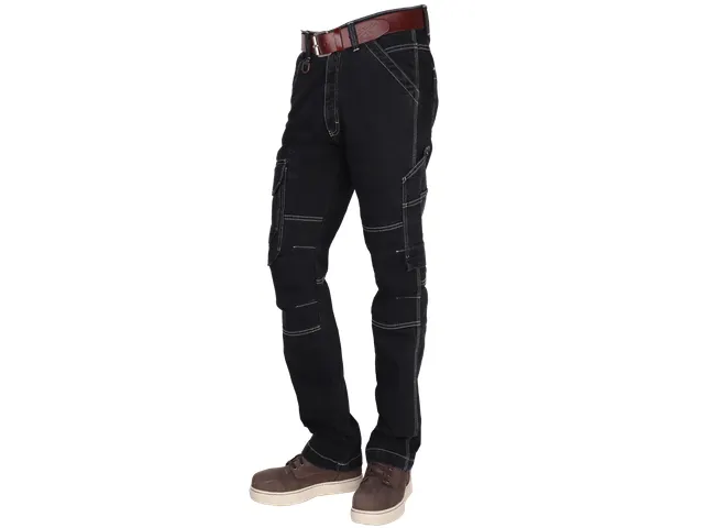 Crosshatch Toolbox BS-Professional jeans, zwart, maat 34/34, per stuk