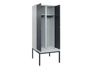 locker voor scheiding van kleding,HxBxD 2120x800x815mm,2vak - 2