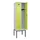 locker,HxBxD 2120x600x500mm,2vak,vak B 300mm,cil.-slot,voetonderstel