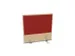 panneau de rehausse,p. table de bureau,NE-érable,BN4011-rouge