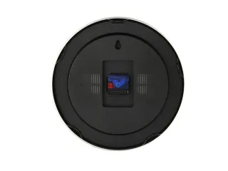 Wandklok Nextime 19cm Geborsteld Aluminium Station streepaanduiding - 3