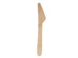 Mes IEZZY 160mm hout 100 stuks