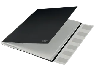 Sorteermap Leitz Recycle 6 tabs karton zwart - 7