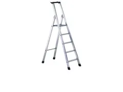 Boktrap Aluminium H 0 83M L 1 57M 4Treden Incl. Platform