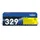 Tonercartridge Brother TN-329Y geel