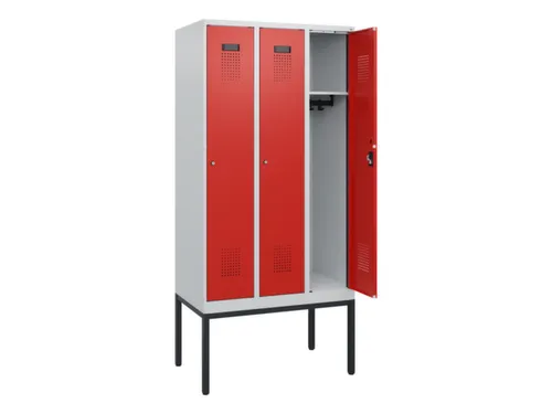 schoollocker,HxBxD 1950x900x500mm,3vak,vak B 300mm,cil.-slot
