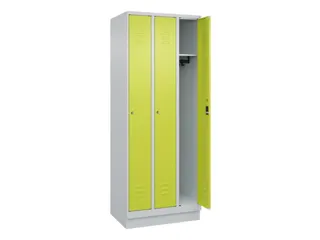 locker,HxBxD 1950x750x500mm,3vak,vak B 250mm,cil.-slot,sokkel - 2