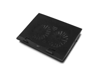 Laptopstandaard ACT 2 standen met ventilator 4-p hub - 2