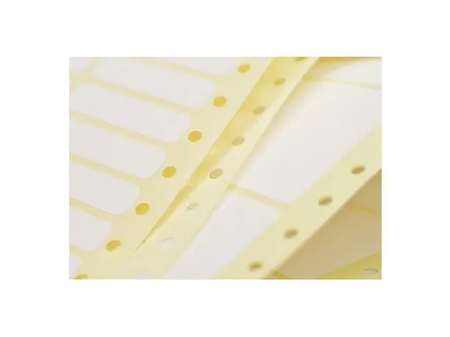 Etiket Avery Zweckform 5101 88.9x23mm 1-baans wit 6000stuks