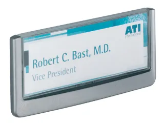 Deurbordje Durable Click sign 149x52.5mm grafiet - 1
