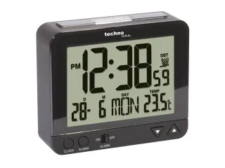 Wekker Technoline WT 195 95x80x32mm zwart - 3