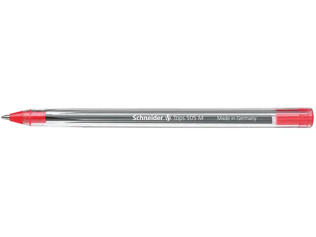 Balpen Schneider Tops 505 medium rood