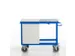 chariot-armoire,force 600kg,2plateau(x),plateau Lxl 1150x700mm