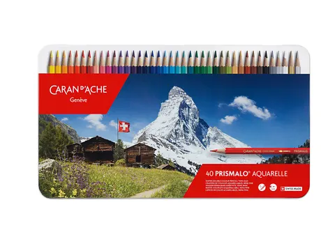 Kleurpotloden Caran d'Ache Prismalo 40 stuks assorti